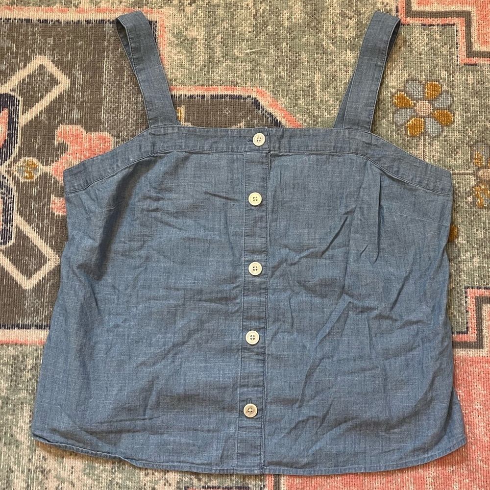 JCrew Chambray Top